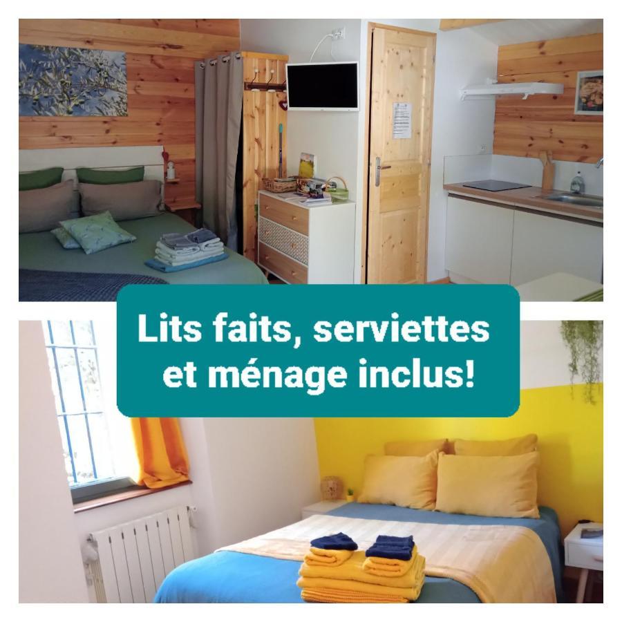 Chalet "Le Petit Olivier" Gites Appart 'Hotel L'Echappee Belle D'Aubenas Logement 2 Sur 3 Exterior photo